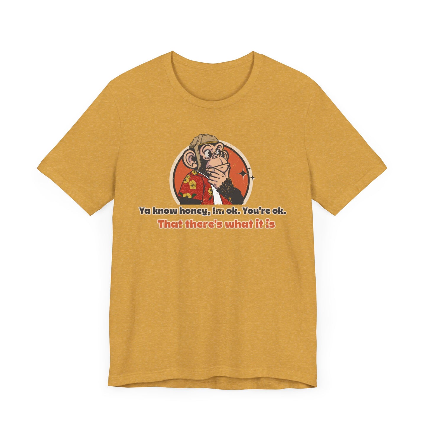 “That there's what it is” Throwback Jack Vintage Movie Quote Graphic Tee Raising Arizona yellow