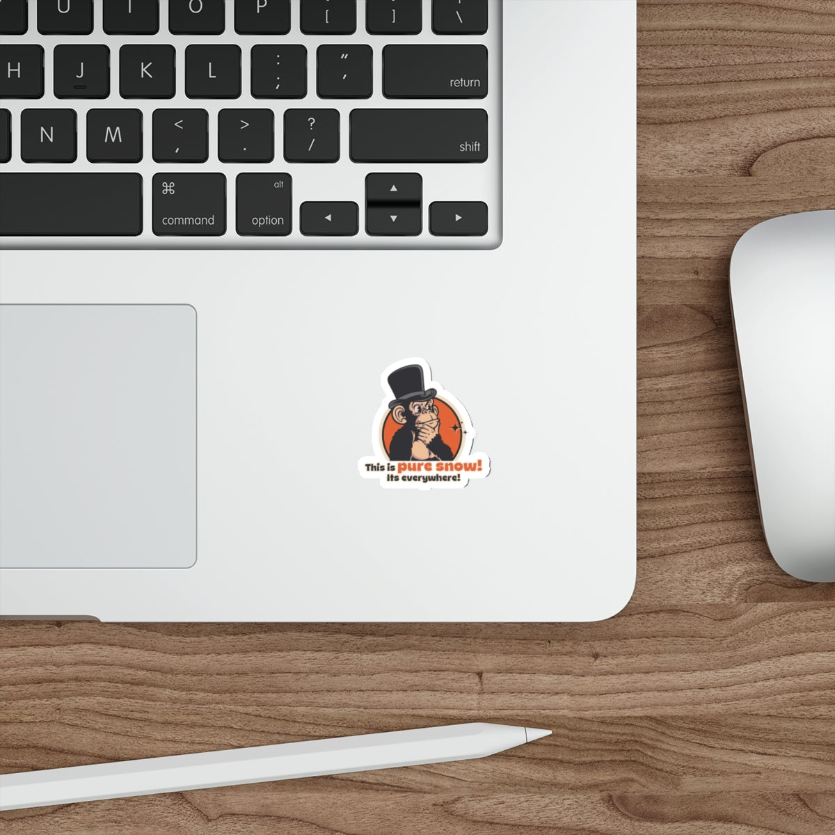 “This Is Pure Snow!” Throwback Jack Sticker Better Off Dead S laptop