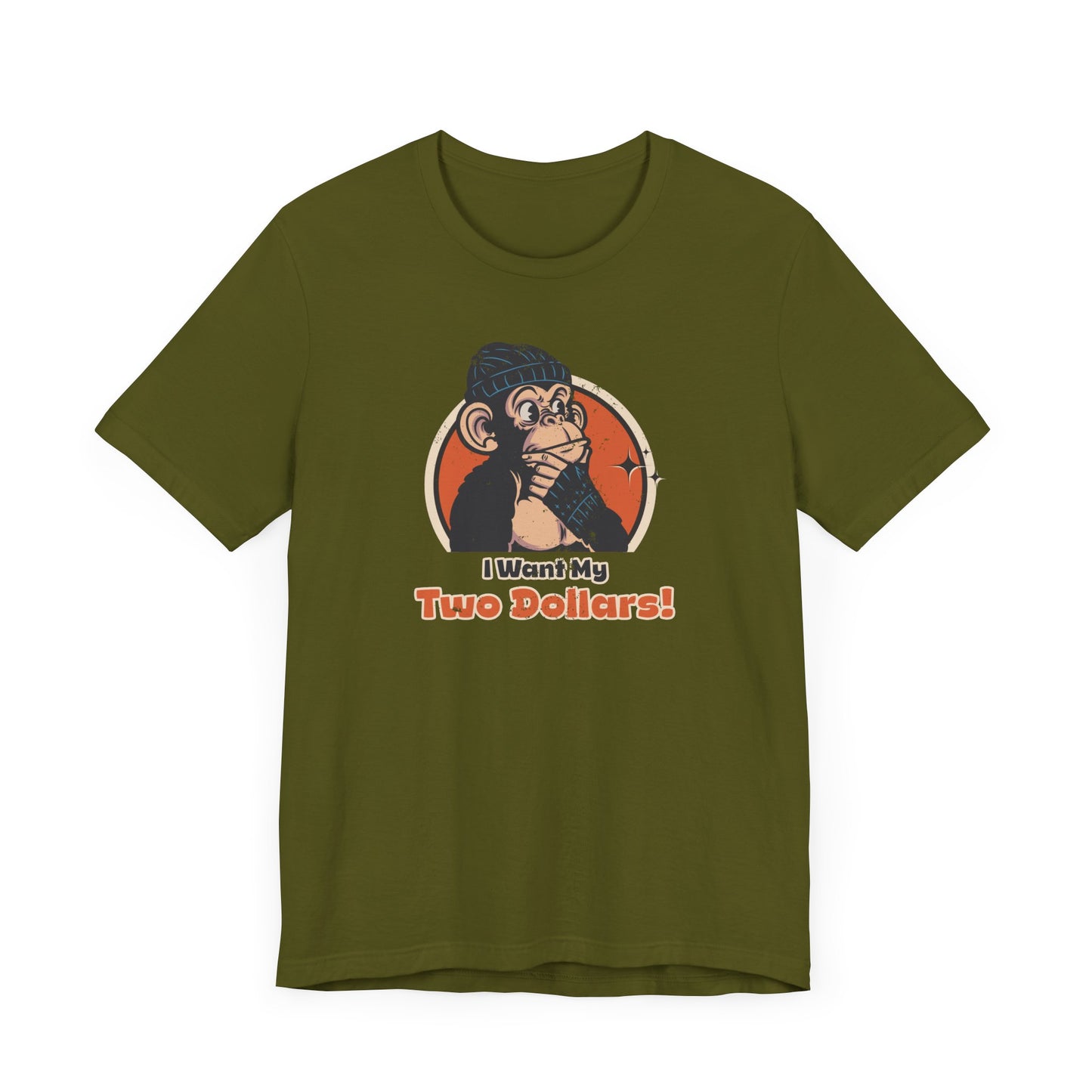“I Want My Two Dollars” Throwback Jack Graphic Tee Better Off Dead green
