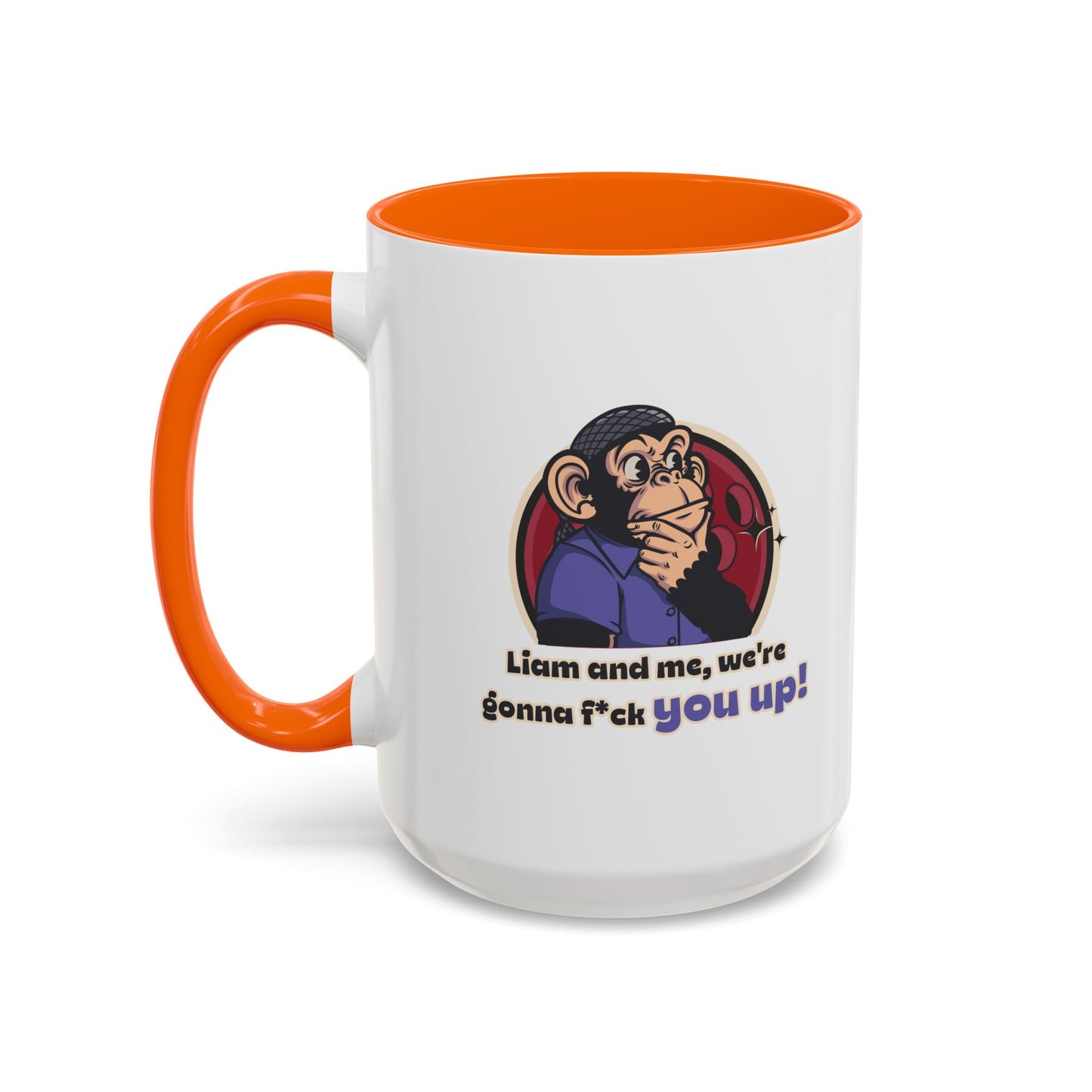 “That’s Just Like, Your Opinion, Man.” Throwback Jack Vintage Movie Quote Mug Inspired by Big Lebowski orange 3