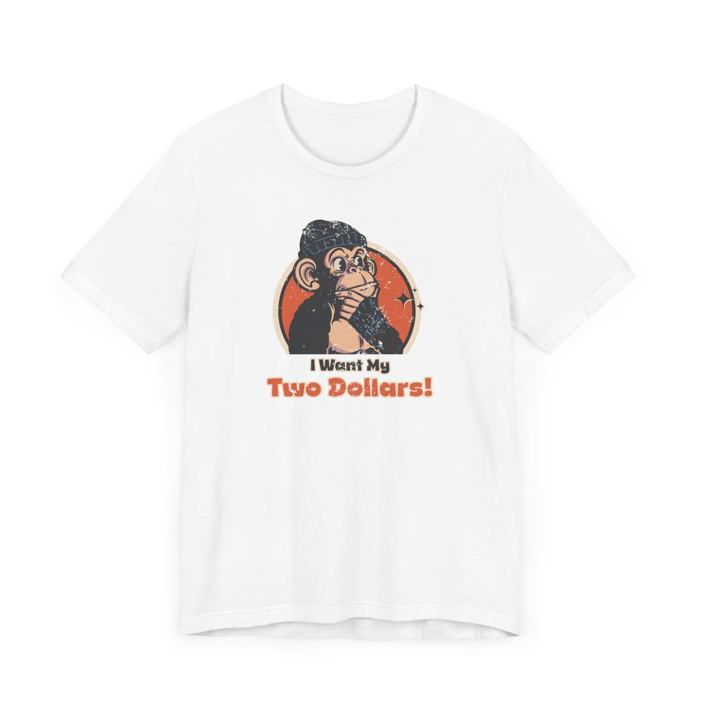 “I Want My Two Dollars” Throwback Jack Graphic Tee Better Off Dead white