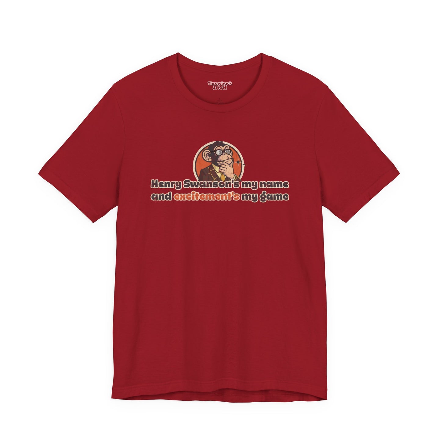 “Henry Swanson’s My Name, and Excitement’s My Game” Throwback Jack Graphic Tee Inspired by Big Trouble in Little China