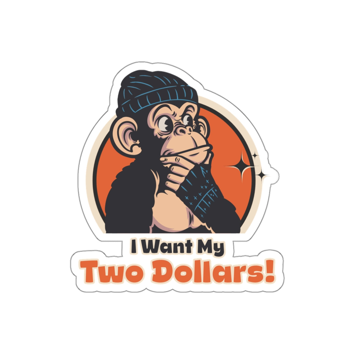 “I Want My Two Dollars” Throwback Jack Sticker Better Off Dead Large