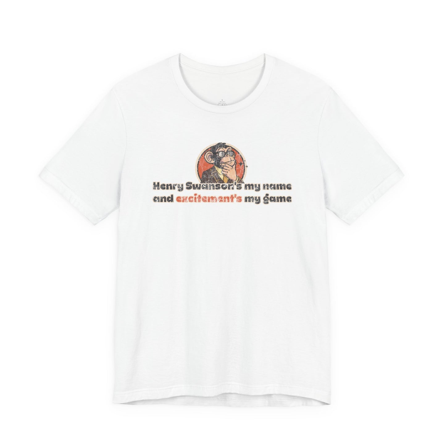 “Henry Swanson’s My Name, and Excitement’s My Game” Throwback Jack Graphic Tee Inspired by Big Trouble in Little China
