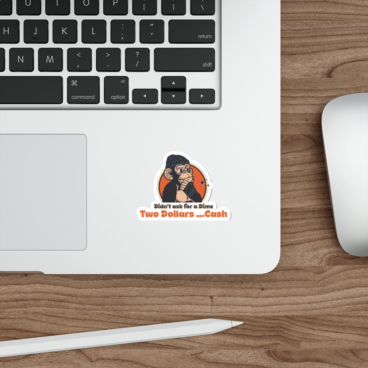 “Two Dollars… Cash” Throwback Jack vintage movie quote Sticker Better Off Dead L laptop