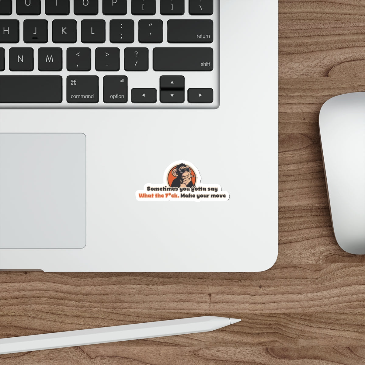 "Sometimes You Gotta Say..” Die-cut Sticker Inspired by Risky Business