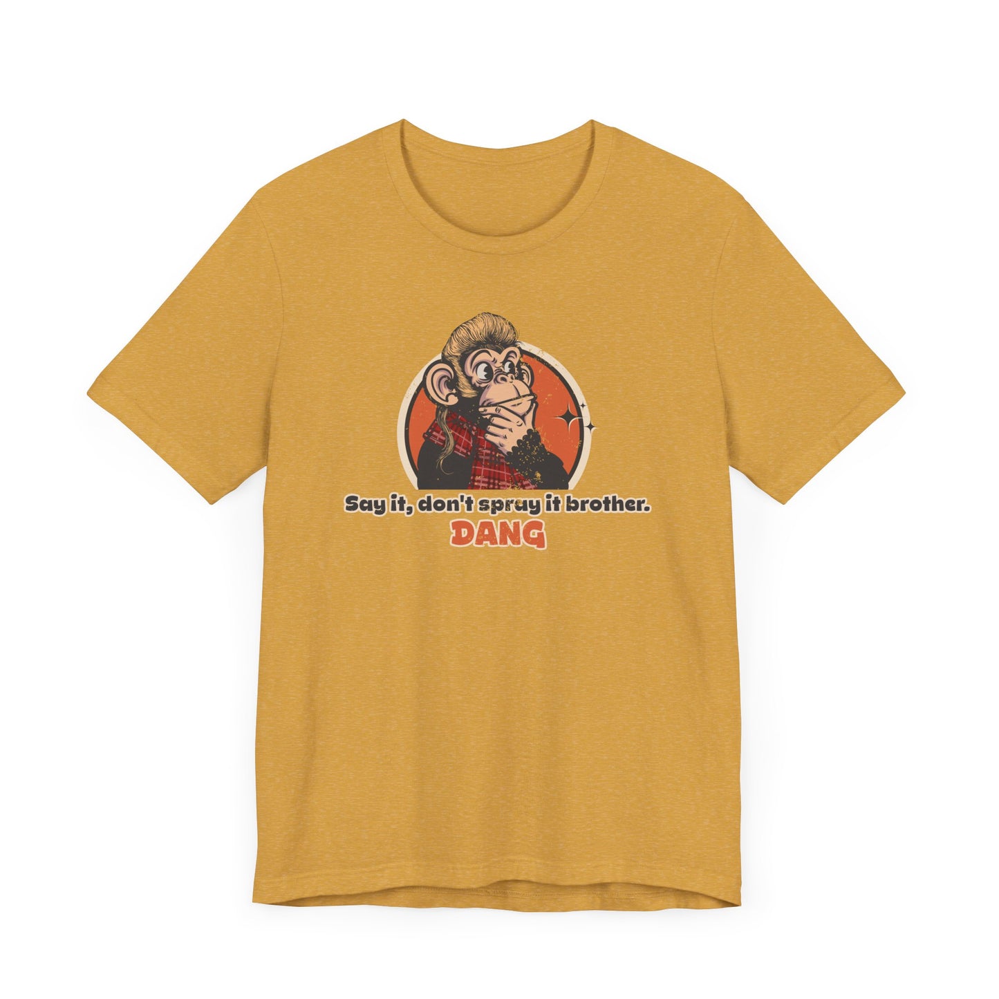 Throwback Jack Joe Dirt graphic tee vintage movie quote 2 yellow