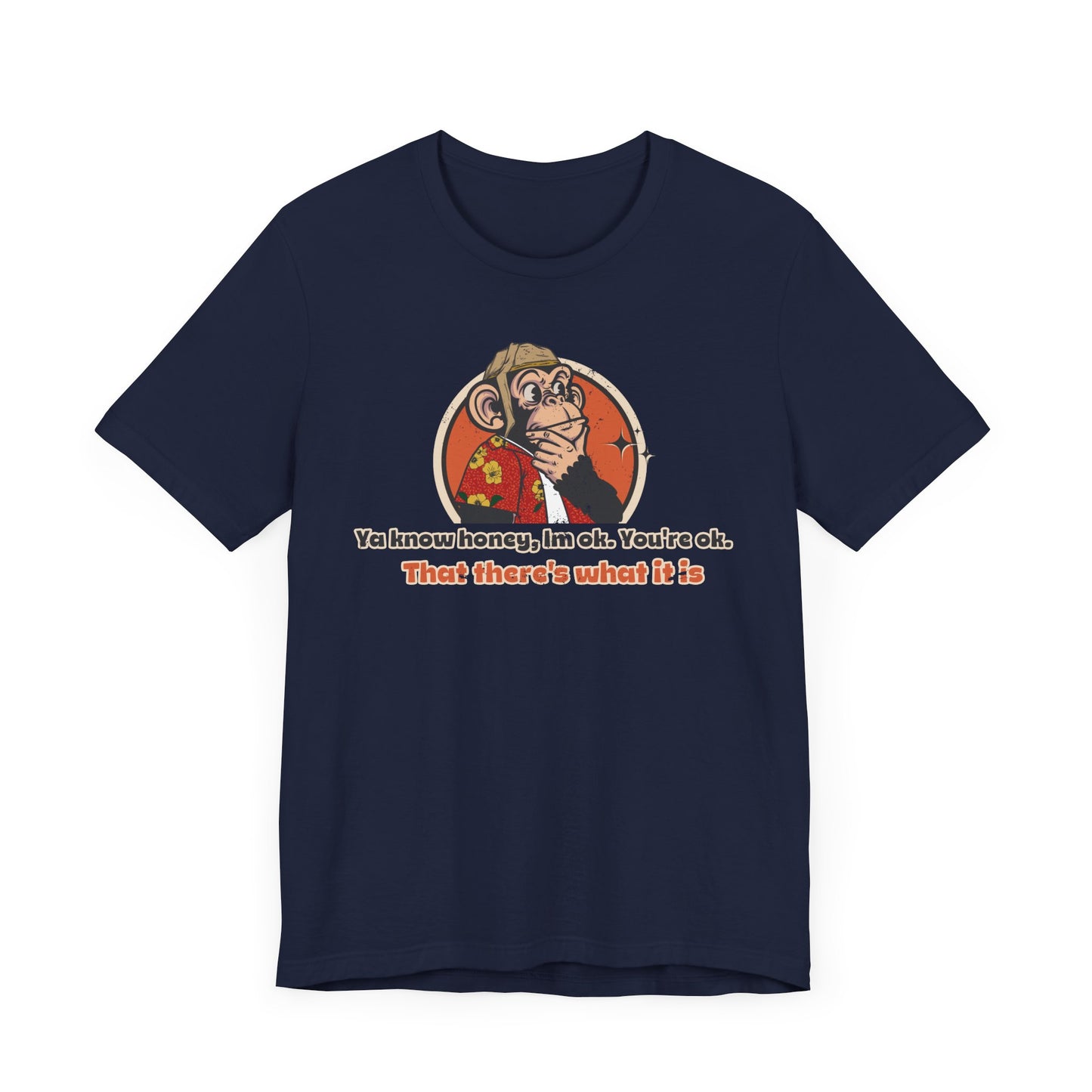 “That there's what it is” Throwback Jack Vintage Movie Quote Graphic Tee  Raising Arizona blue