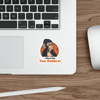 “I Want My Two Dollars” Throwback Jack Sticker Better Off Dead L laptop