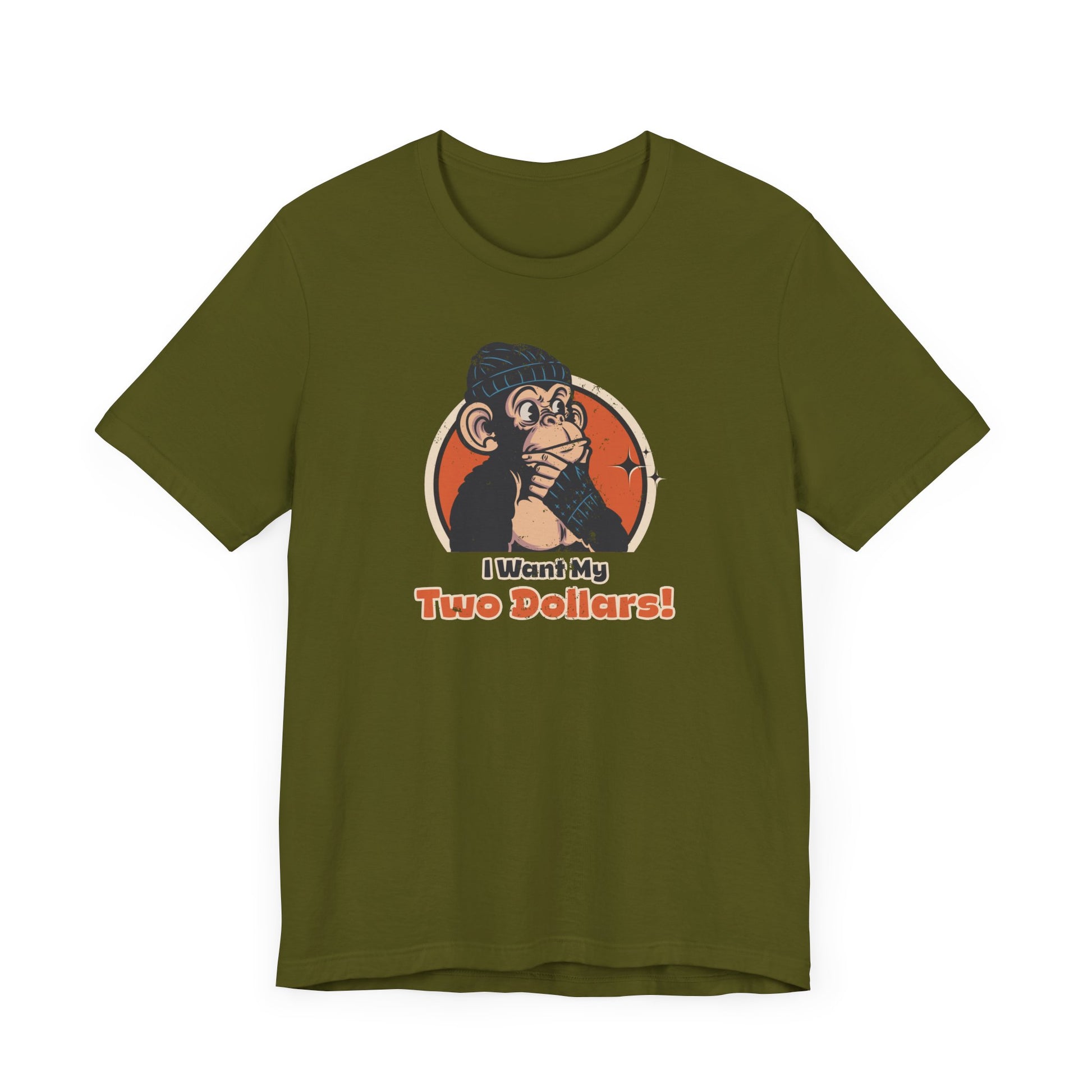 “I Want My Two Dollars” Throwback Jack Graphic Tee Better Off Dead green