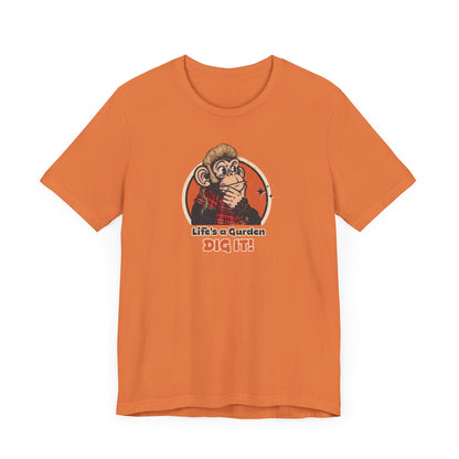 Throwback Jack Joe Dirt graphic tee vintage movie quote 1 orange