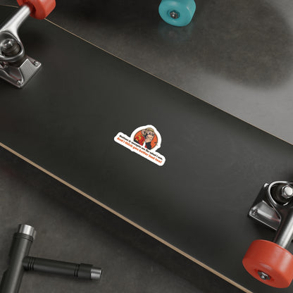 “Nathan Jr Accepts me for What I am” Throwback Jack Vintage Movie Quote Sticker Raising Arizona L skateboard