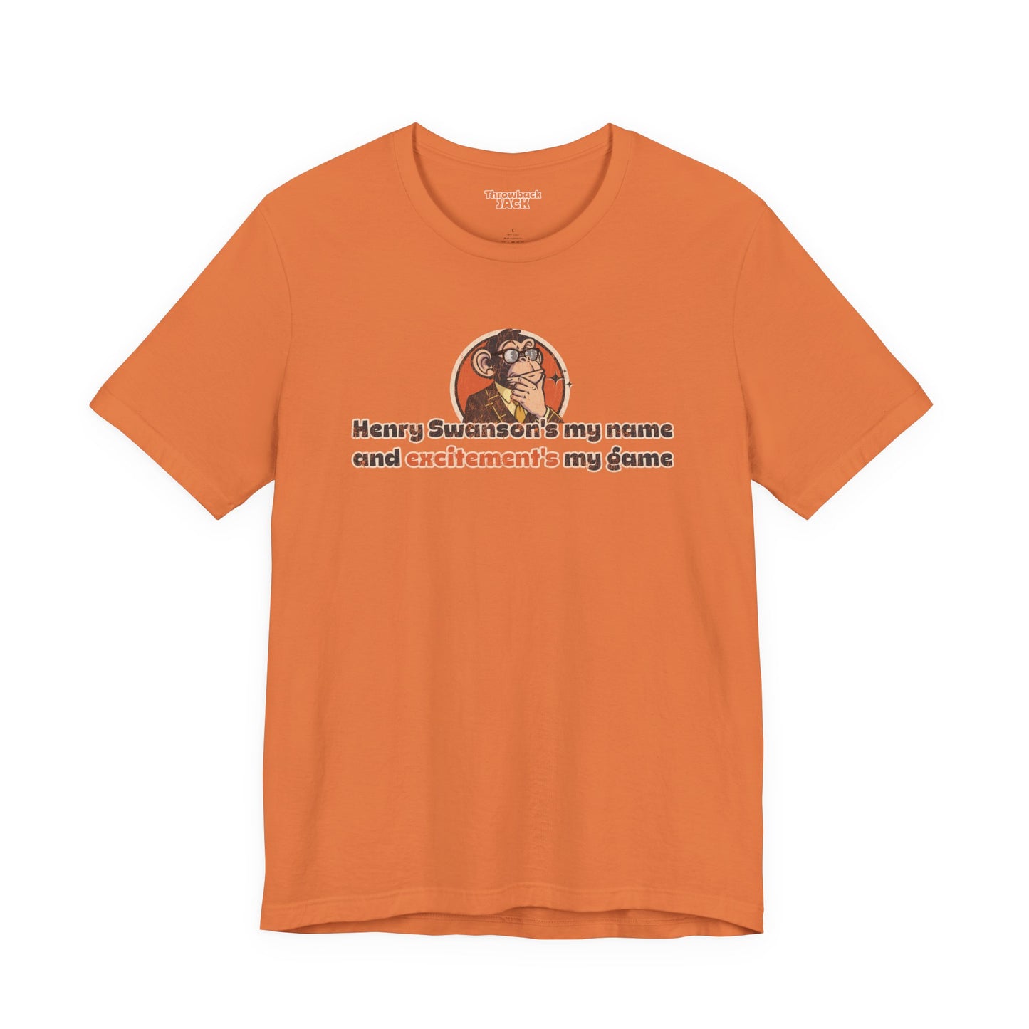 “Henry Swanson’s My Name, and Excitement’s My Game” Throwback Jack Graphic Tee Inspired by Big Trouble in Little China