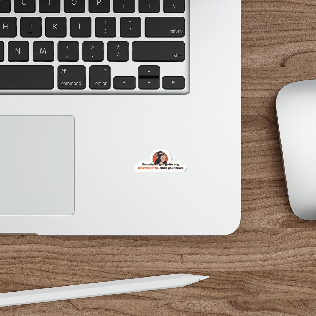"Sometimes You Gotta Say..” Die-cut Sticker Inspired by Risky Business