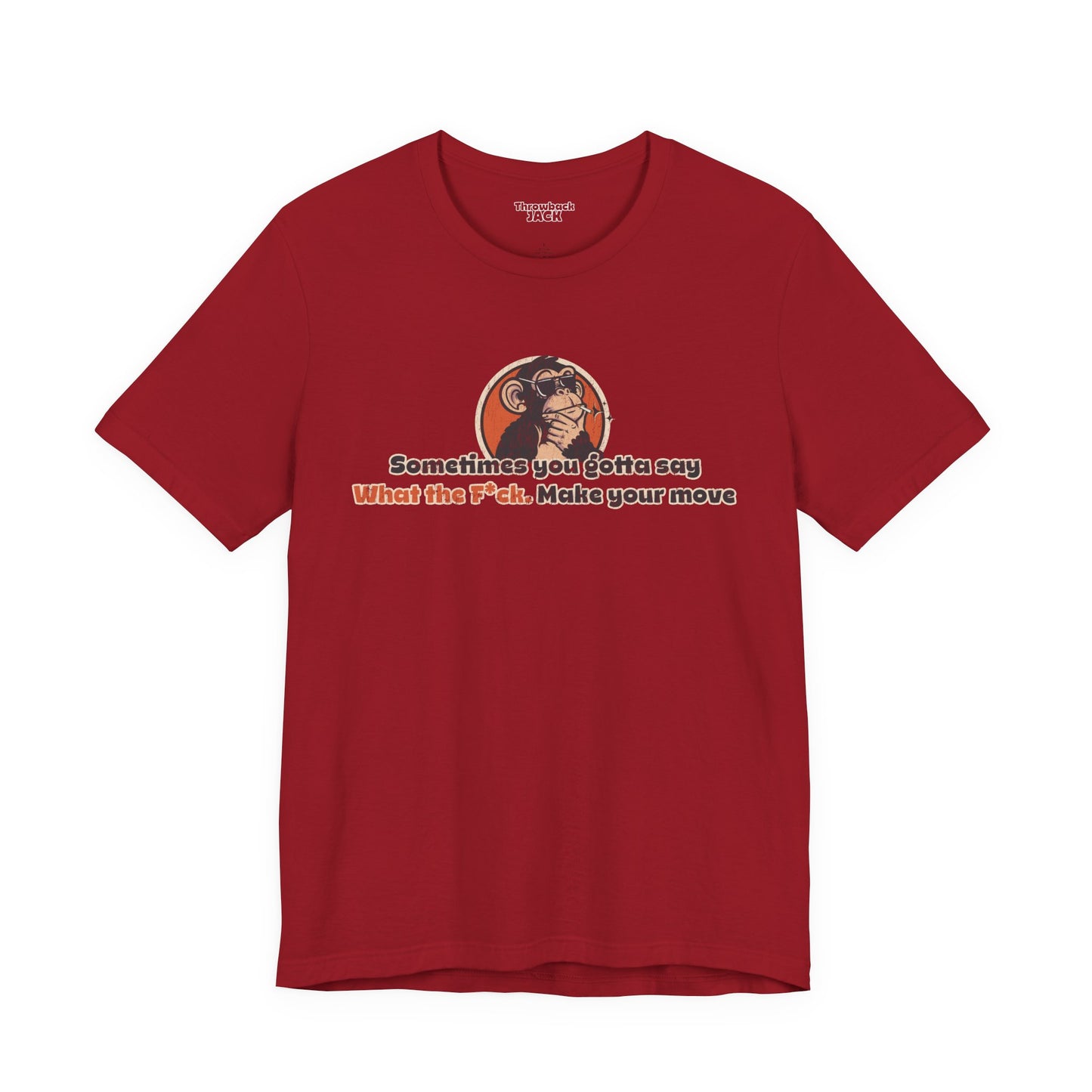 “Sometimes you gotta say..” Throwback Jack Graphic Tee Inspired by Risky Business