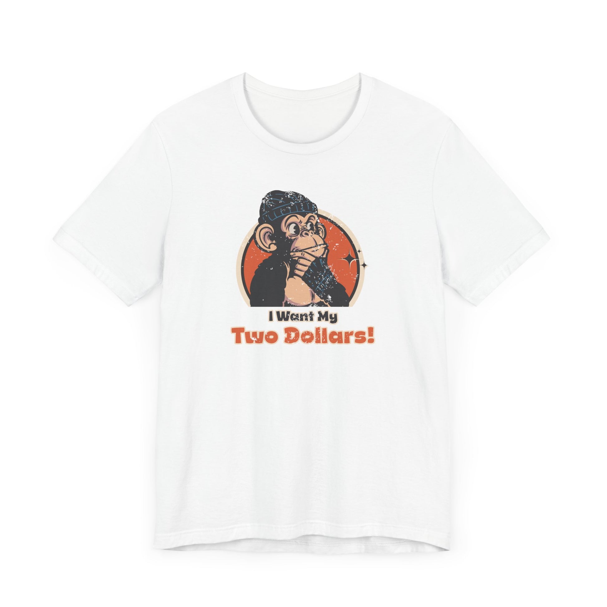 “I Want My Two Dollars” Throwback Jack Graphic Tee Better Off Dead white