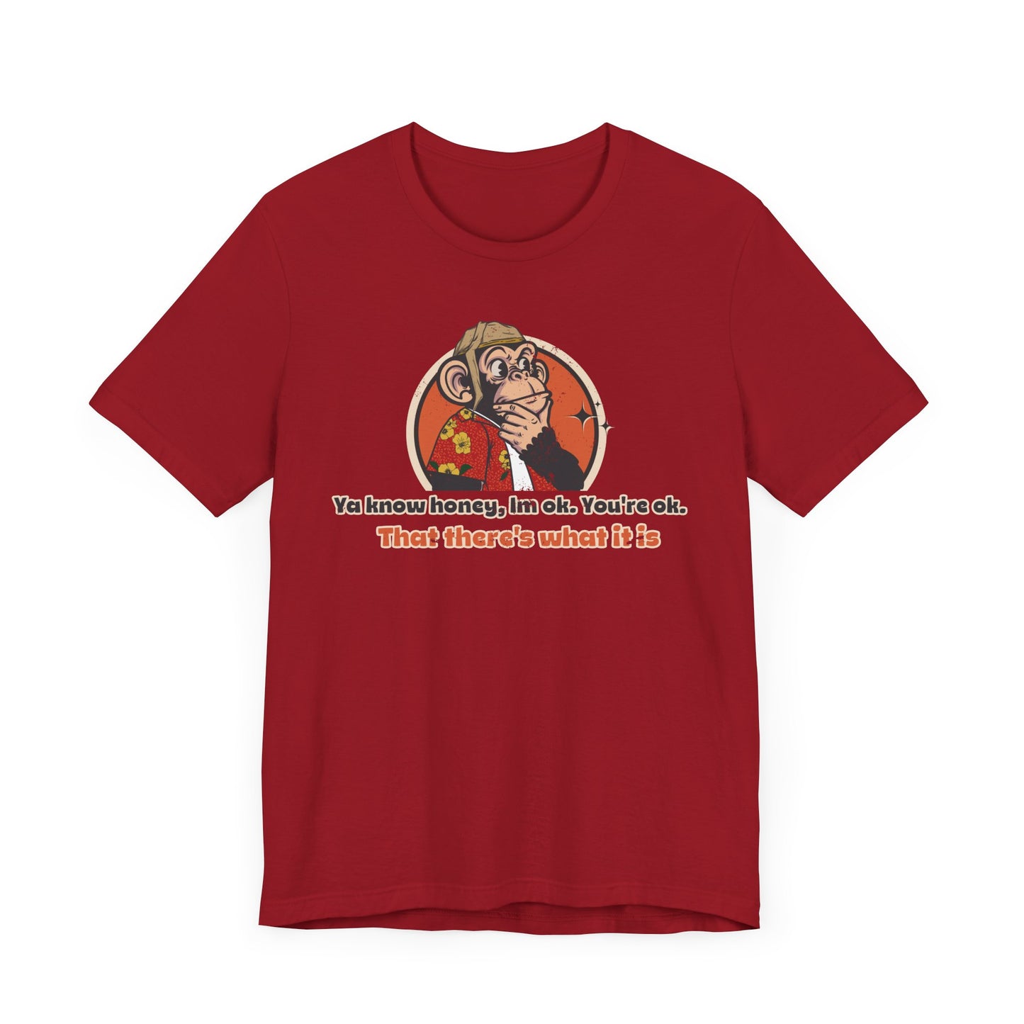 “That there's what it is” Throwback Jack Vintage Movie Quote Graphic Tee  Raising Arizona red