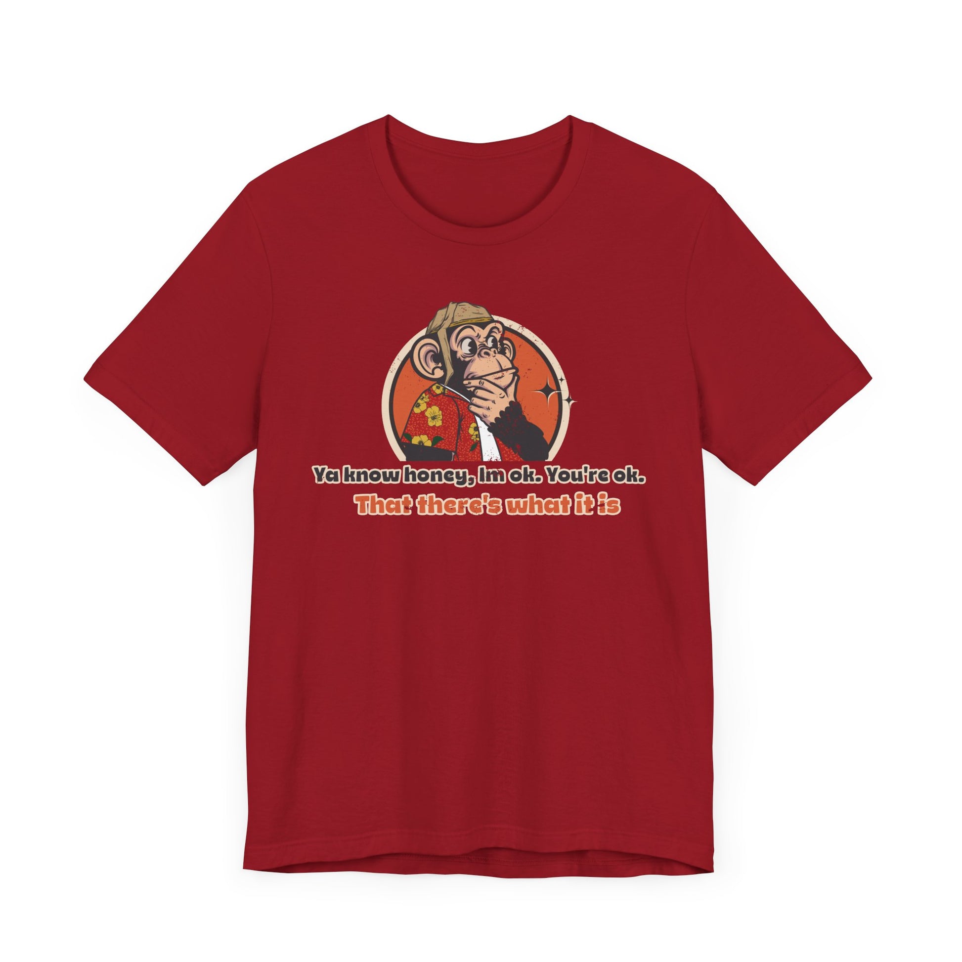 “That there's what it is” Throwback Jack Vintage Movie Quote Graphic Tee  Raising Arizona red
