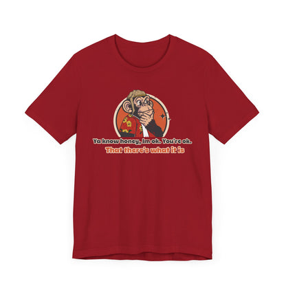 “That there's what it is” Throwback Jack Vintage Movie Quote Graphic Tee  Raising Arizona red