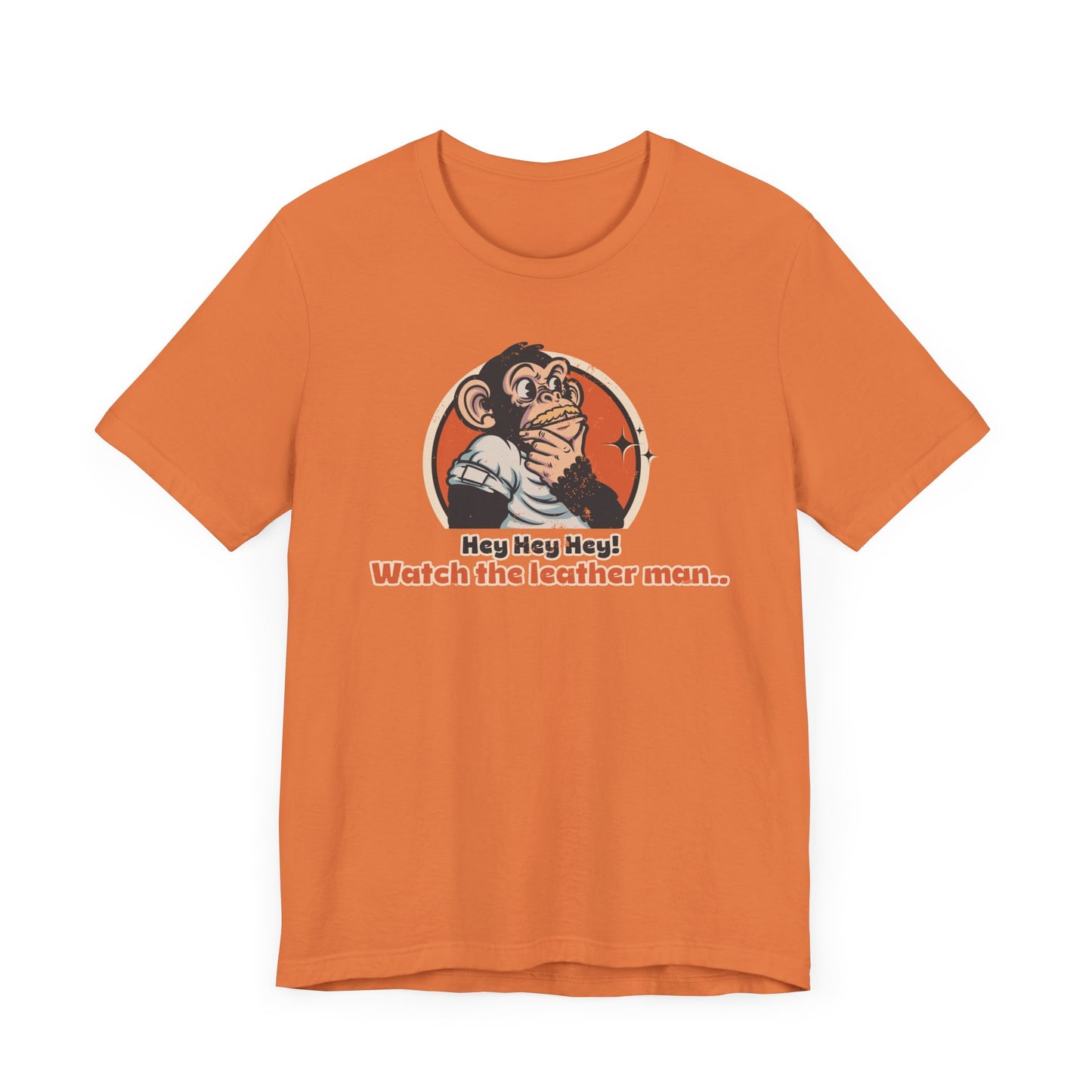 Throwback Jack Dazed and Confused graphic Tee vintage movie quote 5 orange