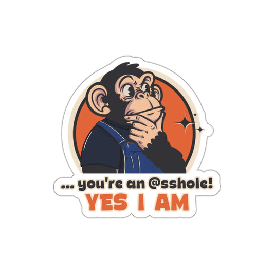 Throwback Jack Dazed and Confused graphic sticker vintage movie quote 6 2 inch