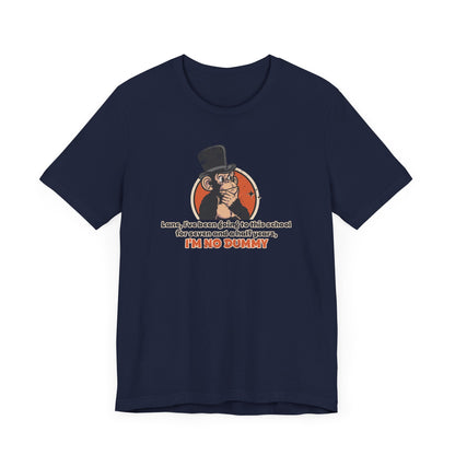 “I'm No Dummy” Throwback Jack Graphic Tee Better Off Dead blue