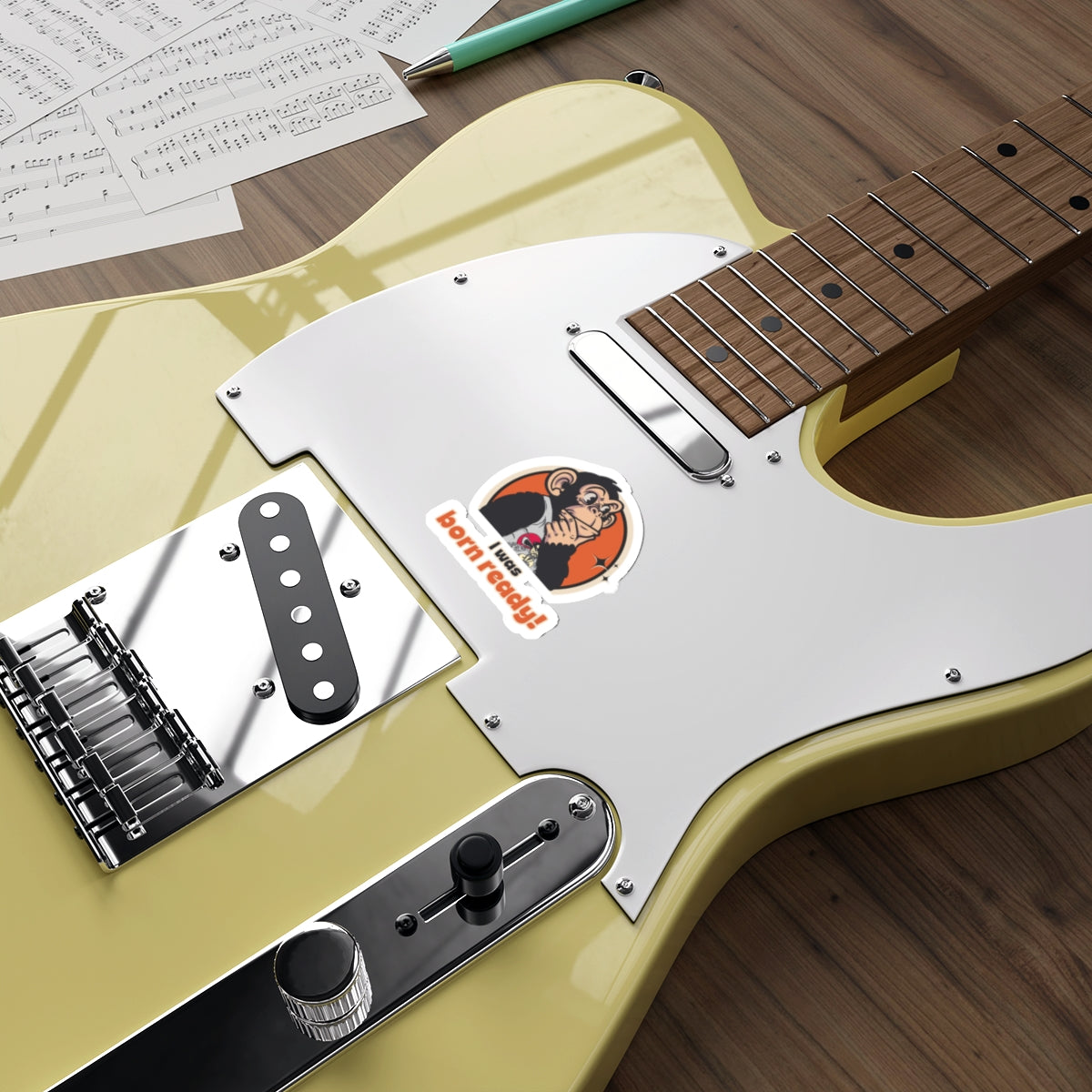 Throwback Jack Big Trouble in Little China graphic sticker vintage movie quote 4 3 inch guitar