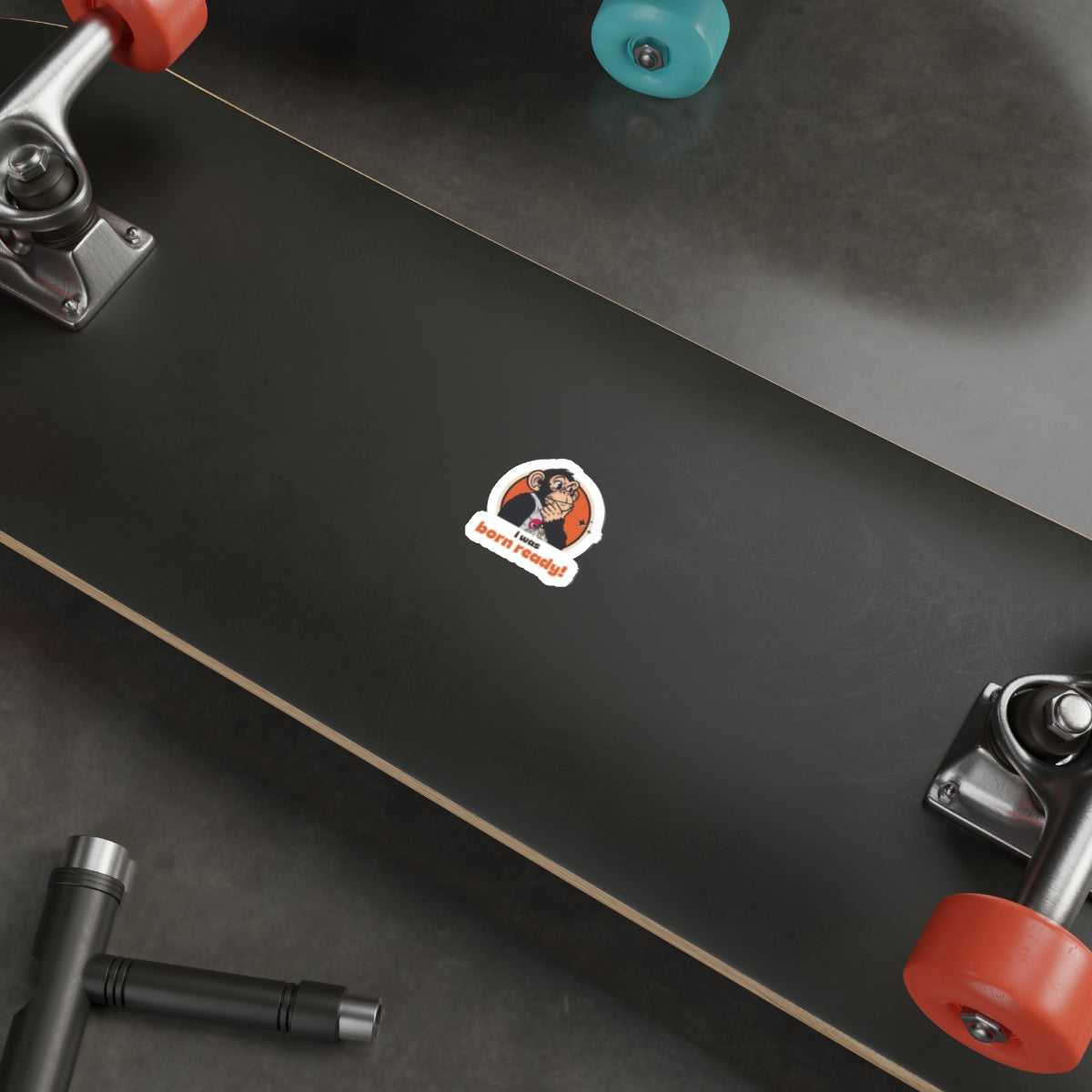 Throwback Jack Big Trouble in Little China graphic sticker vintage movie quote 4 2 inch skateboard